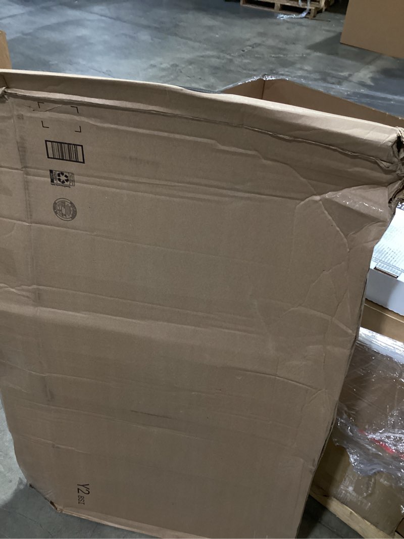 Condition photo showing As Is for tioncy 5 pcs cardboard trash cans disposable and reusable corrugated cardboard trash cans recycling bins bulk with 10 garbage bags white garbage boxes for parties events(13 gallon)
