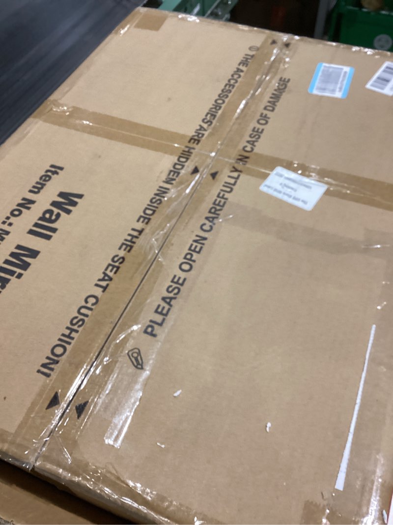 Condition photo showing Good Condition for Bathroom Mirrors for Over Sink, Frameless Mirrors for Wall, 24x18 Inch Beveled Bathroom Mirror, Bathroom Vanity Mirror for Bedroom Living Room Entryway Home Decor Rectangular 24"L x 18"W