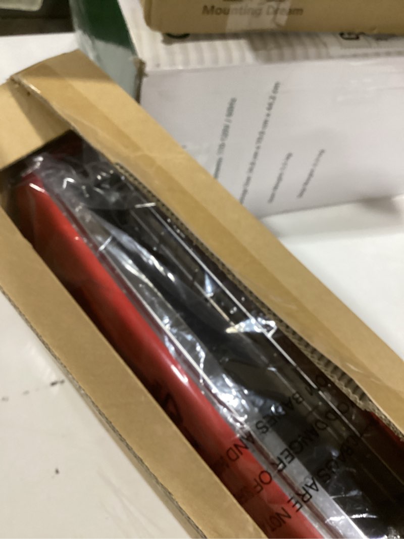 Condition photo showing Good Condition for seedeem 2 slice slim toaster, single 10" long slot toaster fits bagels & artisan bread, 6 shade settings, cancel/reheat/defrost, removable crumb tray, auto shut-off, red 3.54*14.37*6.89 red