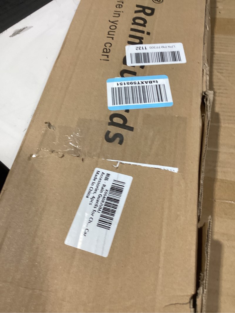 Condition photo showing New/Like New for Rain Guards for Chevrolet (Chevy) Colorado/GMC Canyon Crew Cab 2015-2022, Tape-on Side Window Deflectors for Chevrolet Colorado, Window Visors for Chevrole Trucks,for Chevrolet Car Accessories, 4 pcs For Chevrolet Colorado 15-22