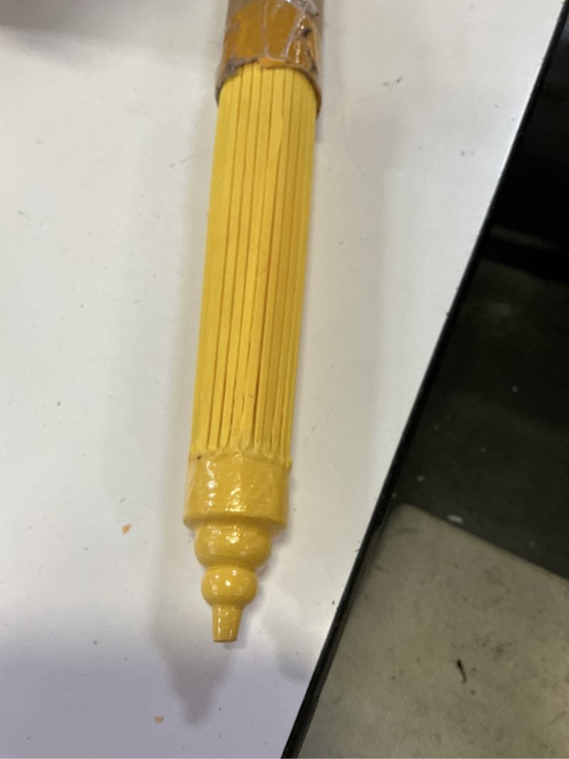 Condition photo showing Good Condition for aeaoa plain bamboo cloth parasol umbrella great for wedding party favor (yellow)