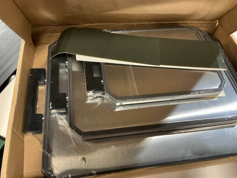 Condition photo showing New/Like New for extra large cutting board,double sided stainless steel cutting boards set for kitchen,stainless steel/wheat straw pp cutting board for meat,dishwasher safe [20 * 13.8+16 * 11+12 * 8.3 inch]