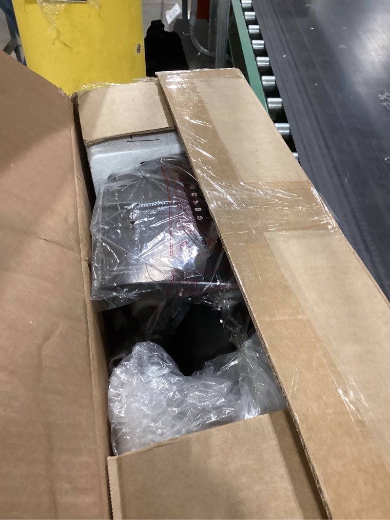 Condition photo showing New/Like New for Under Desk Bike Pedal Exerciser, Quiet Magnetic Mini Exercise Bike with MERACH App for Arm, Leg Recovery, Physical Therapy, Smooth Foot Desk Cycle with 2 Resistance Bands & Non-Slip Mat Black & Blue