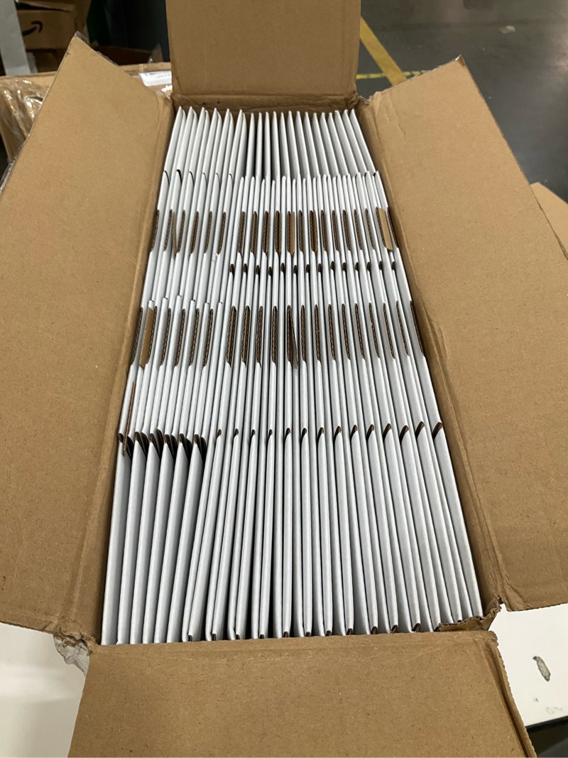 Condition photo showing Good Condition for RLAVBL 12x9x4 Inches Shipping Boxes Set of 20, White Small Corrugated Cardboard Box, Mailer Boxes for Packing Small Business