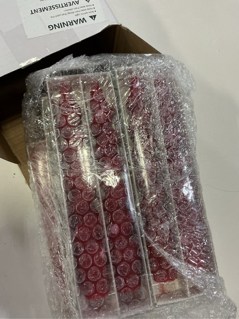 Condition photo showing New/Like New for Threlaco 12 Pcs Valentine Spiral Twisted Candles 10 Inch Heart Twisted Taper Candle Red Pink White U