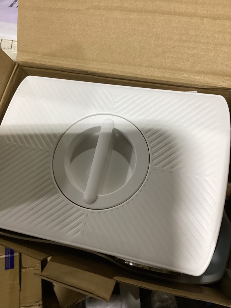 Condition photo showing As Is for portable air conditioners, mini ac unit cooling fan for bedroom,1200ml small air cooler fans with remote, 3 mist,3 speed,8 light,2-8h timer personal ac portable for office camping car desk (white)