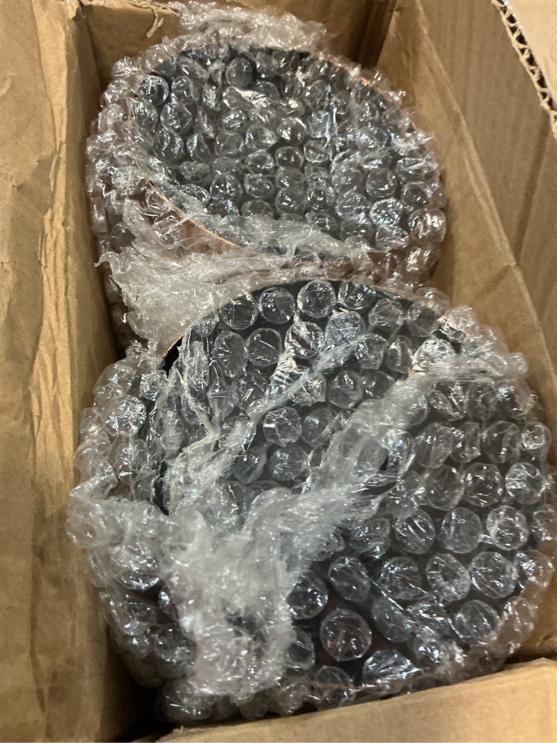 Condition photo showing New/Like New for glooglitter 2 pack tiki solar lanterns tiki bar light decor hawaiian tropical luau party decorations outdoor waterproof hanging lantern metal hollowed out decor for tropical aloha garden patio lawn