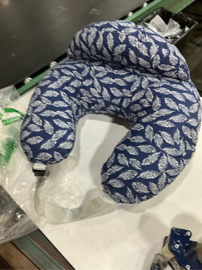 Condition photo showing Good Condition for momcozy original nursing pillow and positioner - plus size feeding pillow | breastfeeding, bottle feeding, baby support | with adjustable waist strap and removable cotton cover, navy blue