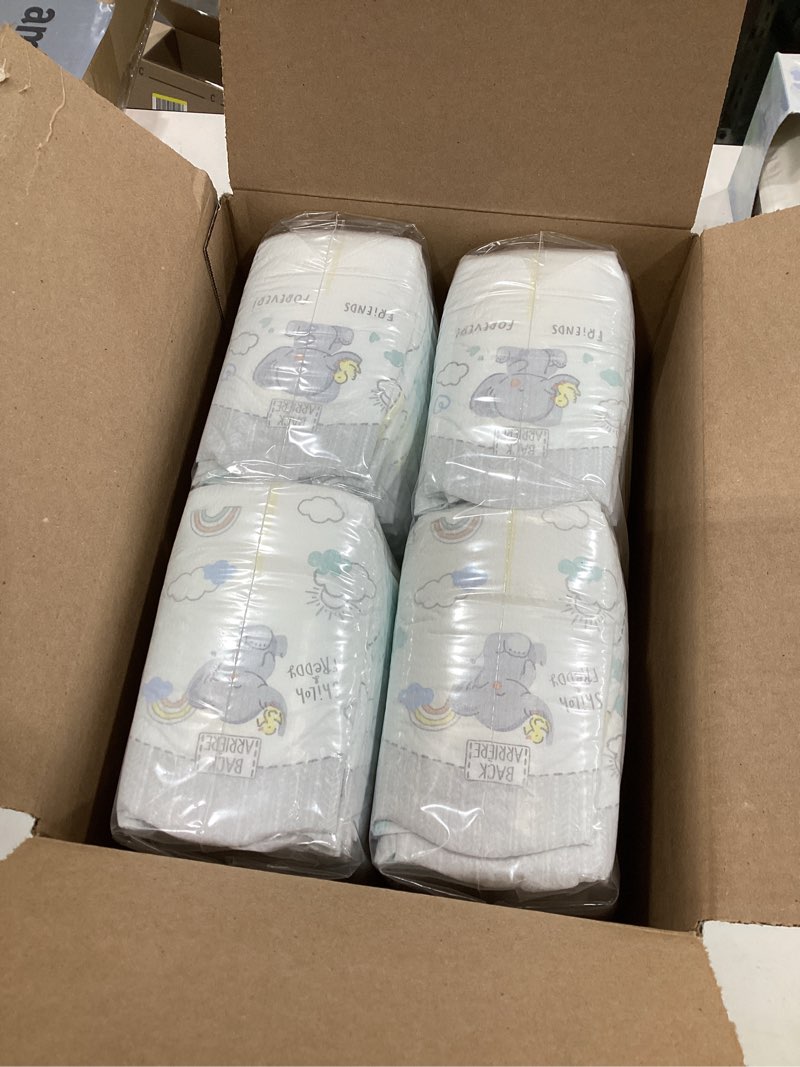 Condition photo showing New/Like New for Pampers Swaddlers Diapers Newborn - Size 0, 84 Count, Ultra Soft Disposable Baby Diapers