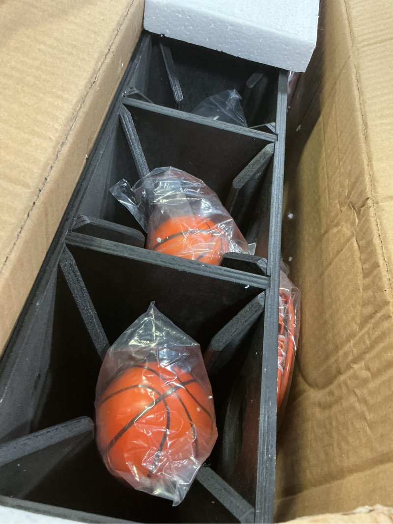 Condition photo showing Good Condition for SWOOC Games - Low Post Lineup™ | Wall Mounted Giant Basketball 4 In A Row w/ 5+ Games | Basketball Hoop For Room Wall Games | Game Room Games | Mini Basketball Hoop Indoor Connect | Four In A Row Game