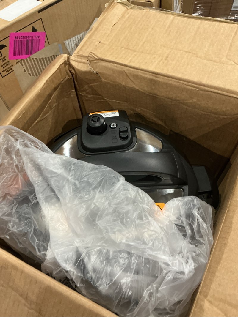 Condition photo showing Good Condition for instant pot duo plus 9-in-1 multicooker, pressure cooker, slow cook, rice maker, steamer, sauté, yogurt, warmer & sterilizer, includes app with over 800 recipes, stainless steel, 6 quarts