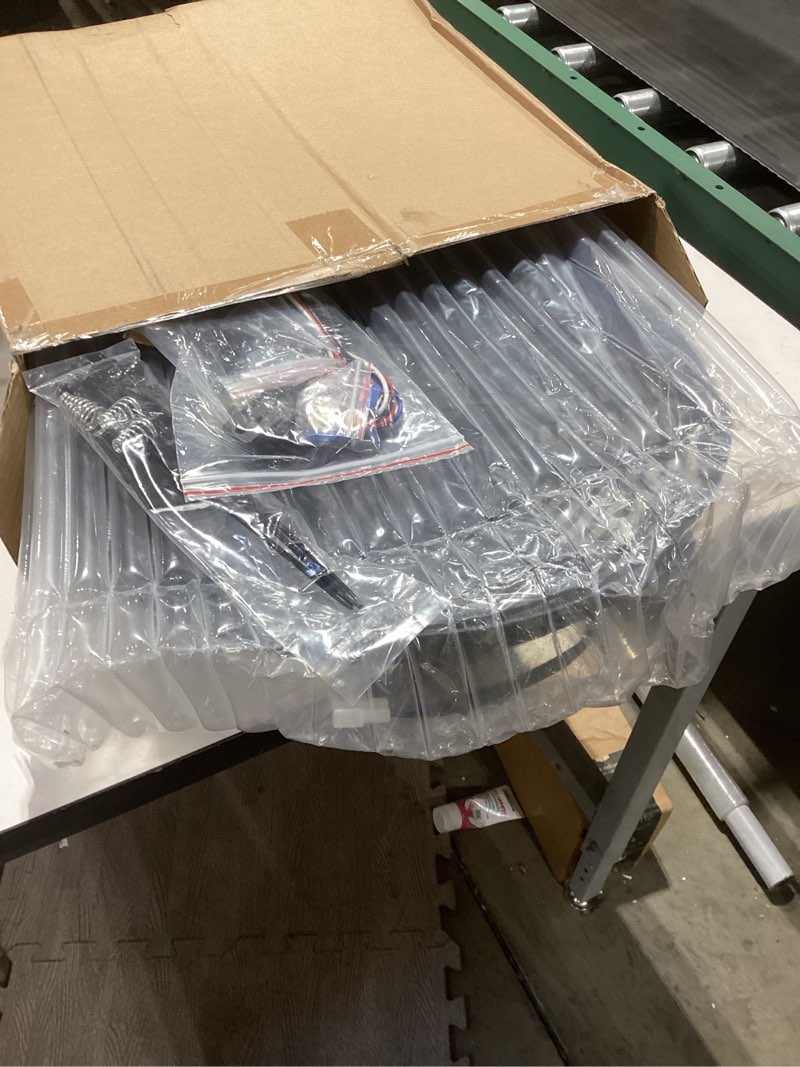 Condition photo showing New/Like New for BLACKHORSE-RACING 16" 16 inch Electric Radiator Fan High 3000 + CFM Thermostat Wiring Switch Relay Kit Black