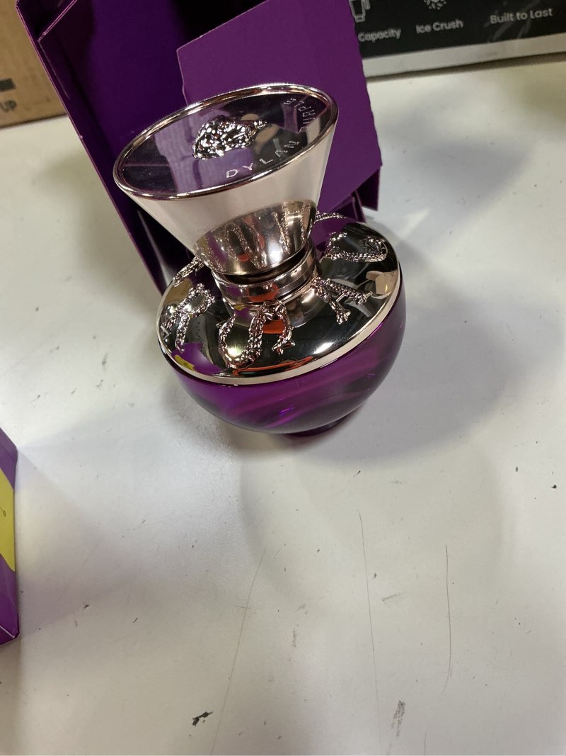 Condition photo showing Good Condition for versace dylan purple for women 1.7 oz eau de parfum spray |