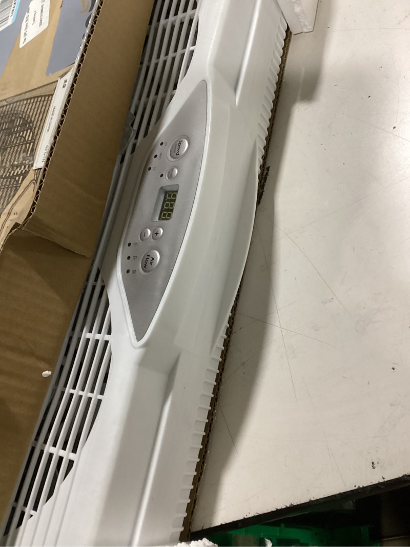 Condition photo showing Good Condition for shinic Twin Window Fan, 9-Inch Blades Reversible Airflow, Thermostat Control, 3 Speeds, 23.8"-37" Expandable Width, Window Exchaust Fans for Home Bedroom, ETL Certified