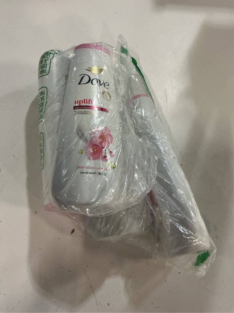 Condition photo showing New/Like New for Dove Body Wash 4 Count for 24hr Lotion-Soft Skin Replenish Dragon Fruit and Coconut Cream Moisturizing Skin Cleanser with No Sulfates No Parabens