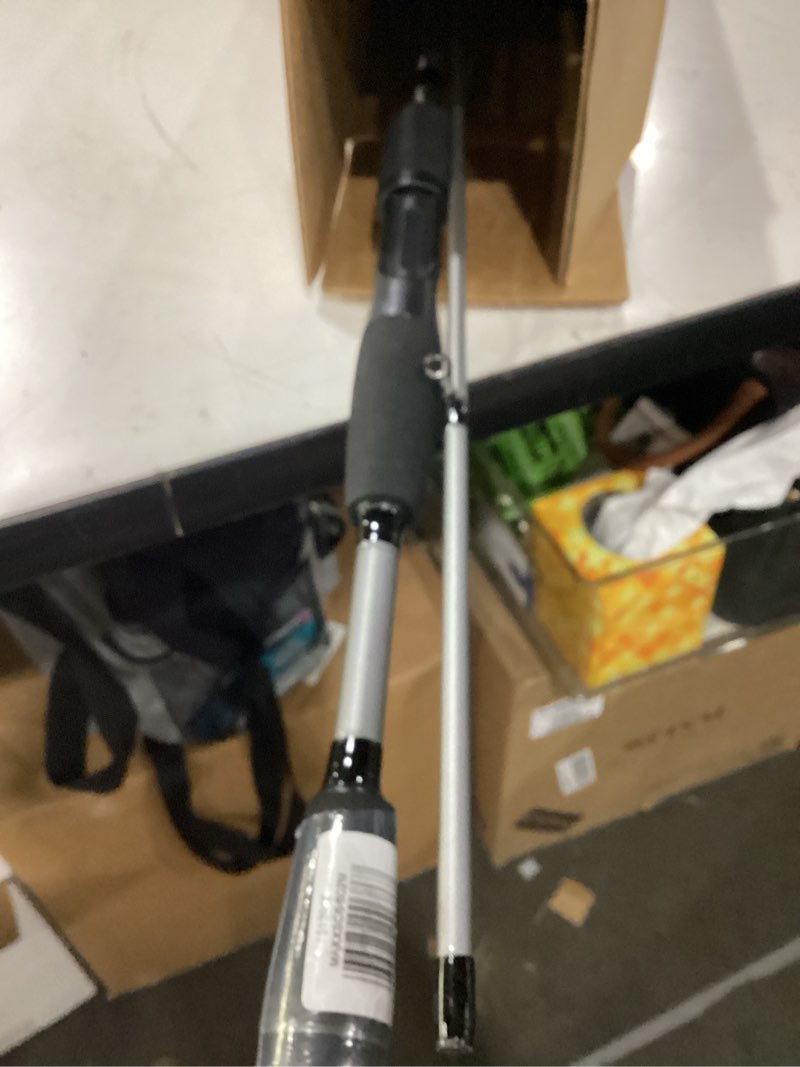 Condition photo showing New/Like New for abu garcia max x spincast reel and fishing rod combo 8 size reel - 6' - medium - 2pc max x (new model)