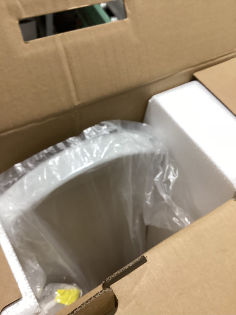Condition photo showing Good Condition for electric bidet toilet seat with heated seat, warm air dryer, endless warm water, oscillating and pulsating spray wash, stainless steel self-clean nozzle, sense seat (elongated)