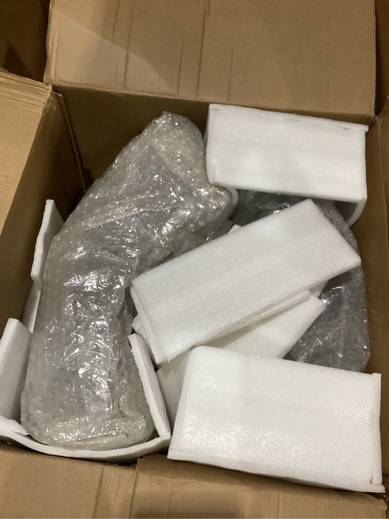 Condition photo showing New/Like New for chrome bumper corner w/o fog light hole fit for 2013-2022 peterbilt 579 semi truck left & right side(pair) (black with hole)