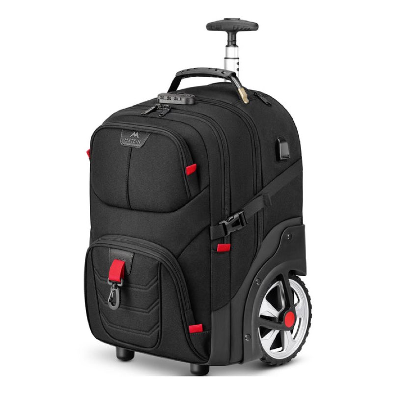 Rolling Bag with Sturdy Wheels(grey)