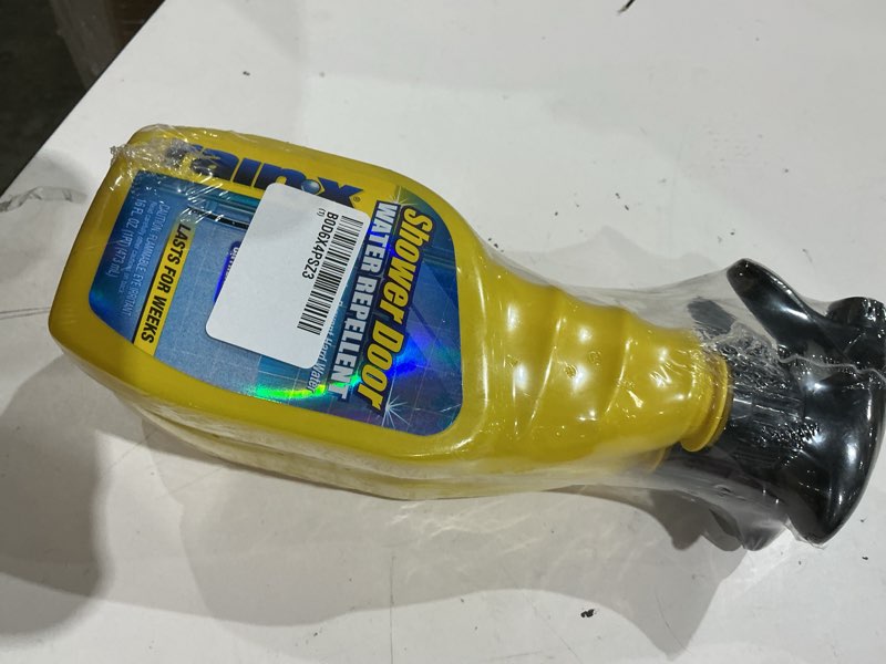 Condition photo showing New/Like New for rain-x 630542 shower door water repellent, protects glass shower & doors from soap residue and hard water stains leaving your bathroom beautiful (pack of 2) 16 fl oz. (pack of 2)