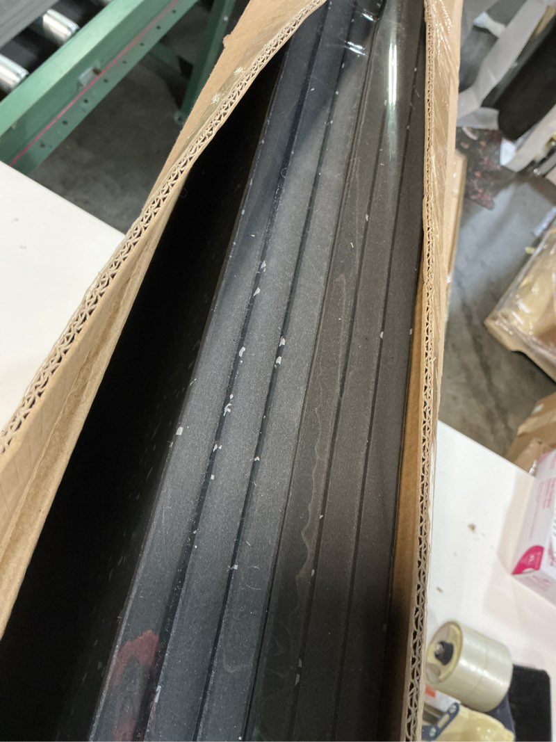 Condition photo showing New/Like New for PRAISUN 0.6" Thicker Rubber Top Gym Flooring for Home Gym, 6 Pcs 24 Sq Ft Workout Mats, Exercise Mat, Interlocking Rubber Floor Mats with High Density EVA Foam for Garage, 24 x 24in, Black/Grey 6 Tiles (24 Sq Ft) Black/Grey