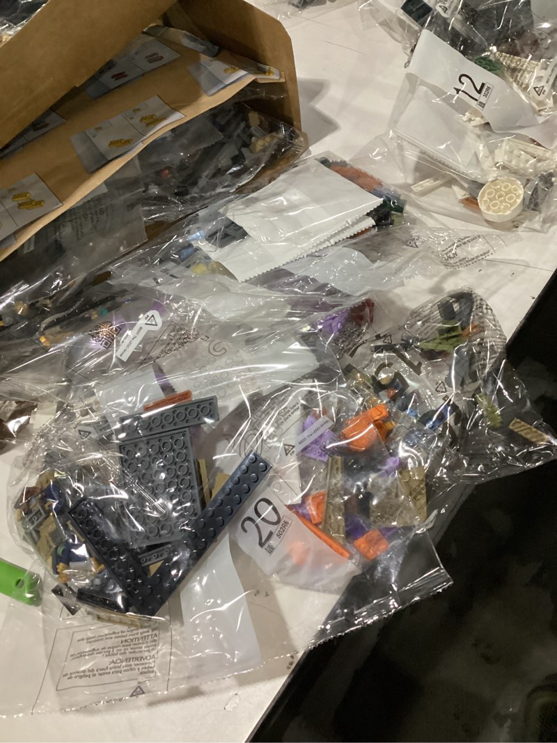 Condition photo showing As Is for LEGO Harry Potter Diagon Alley Wizarding Shops Building Set for Adults - Collectible Kit for Harry Potter Fans with 12 Microfigures - Gift Idea for Men, Women, Fans - 76444