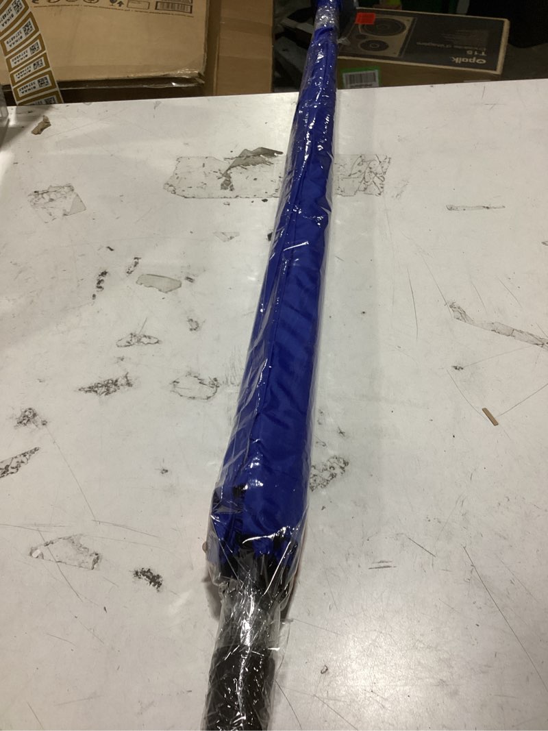 Condition photo showing As Is for topshade golf umbrella 62 inch - windproof large double canopy, waterproof blue golf shade shelter f