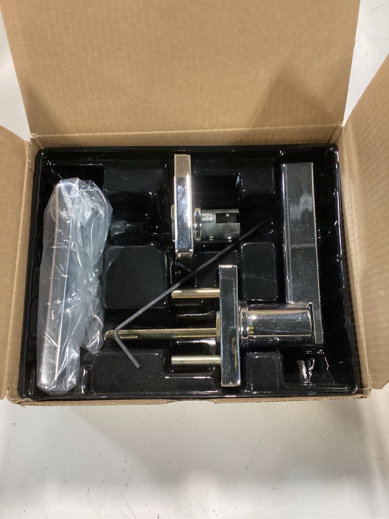 Kwikset Casey Interior Passage Door Handle, Lever For Closet and Hallway Doors, Reversible Non-Locki