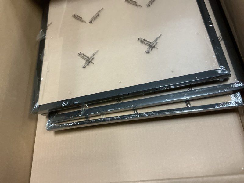 Condition photo showing Good Condition for ijuerybai 6 sets 17x22 picture frame, frames for 17 x 22 canvas collage photo poster certificate wal