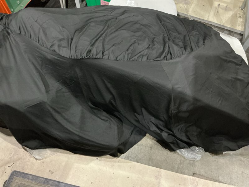 Condition photo showing Good Condition for set of 10 black tablecloths for round tables-ideal for events and parties