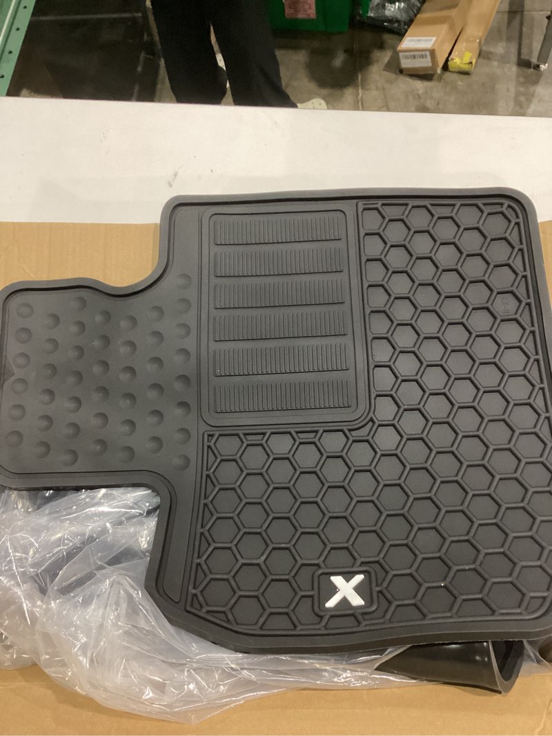 Rubber floor mats for car/suv/truck 4 piece set