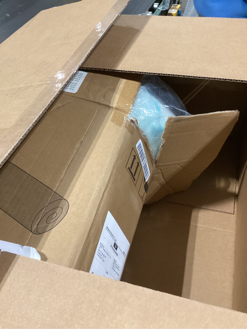 Condition photo showing New/Like New for Marsail Mattress Topper Queen, 2-inch Gel Memory Foam, Bed Topper for Queen Size Bed, Soft for Sleeper Sofa, RV, Camper, CertiPUR-US Certified Blue and White Queen 2 Inch Topper Only