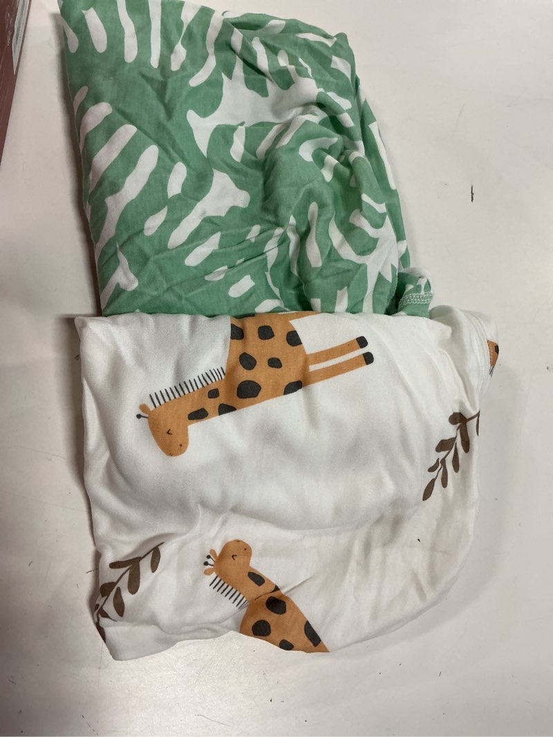 Condition photo showing Good Condition for momcozy swaddles for newborns, quiet fastener swaddle suitable for infant 0-3 months, new-parent-friendly sleep sack, reduce startle reflex, newborn boys girls registry essentials, 2-pack, bravery bravery one size (0-3 months)