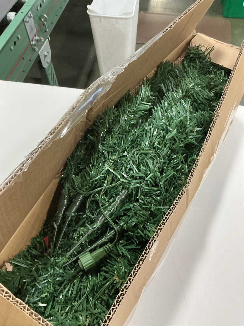 Condition photo showing Good Condition for ININ 4FT Prelit Christmas Spruce Artificial Tree with Led Lights, Lighted Christmas Tree?Hinged Full Xmas Tree for Home Party Decoration,100 LED Lights,334 Branch Tips, Metal Hinges & Foldable Base.