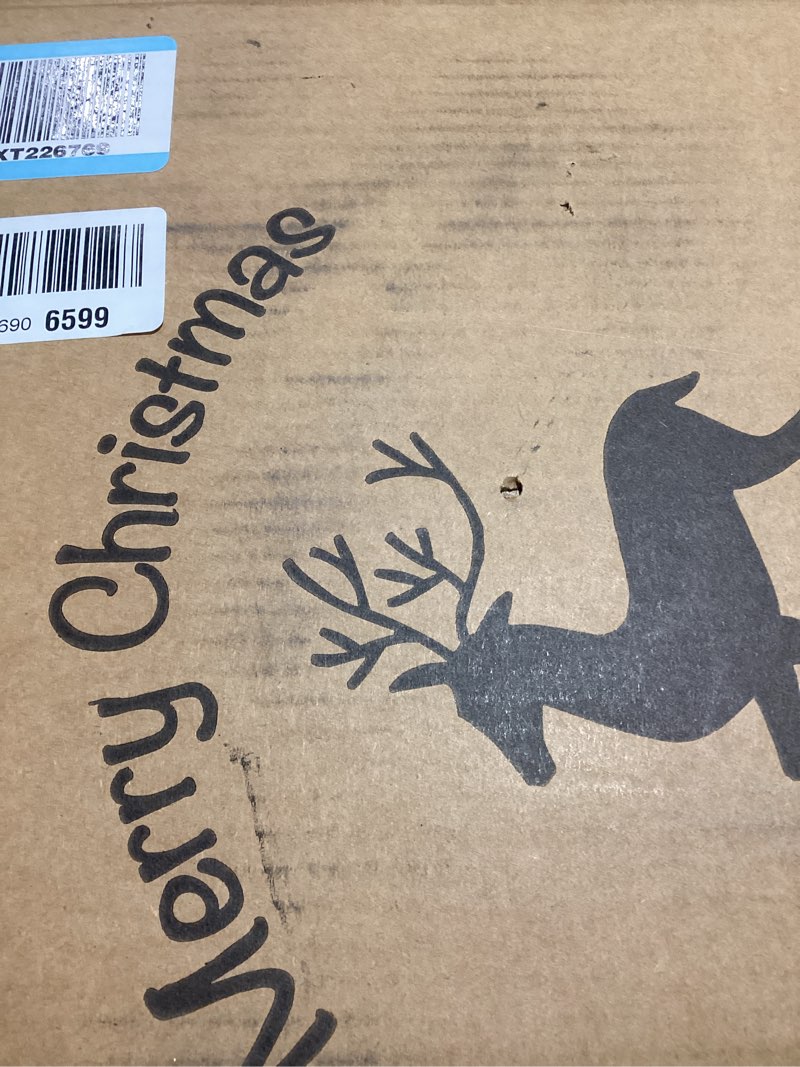 5ft lighted christmas reindeer decor outdoor, 3pcs handmade deer set with 240 leds, plug and play, d