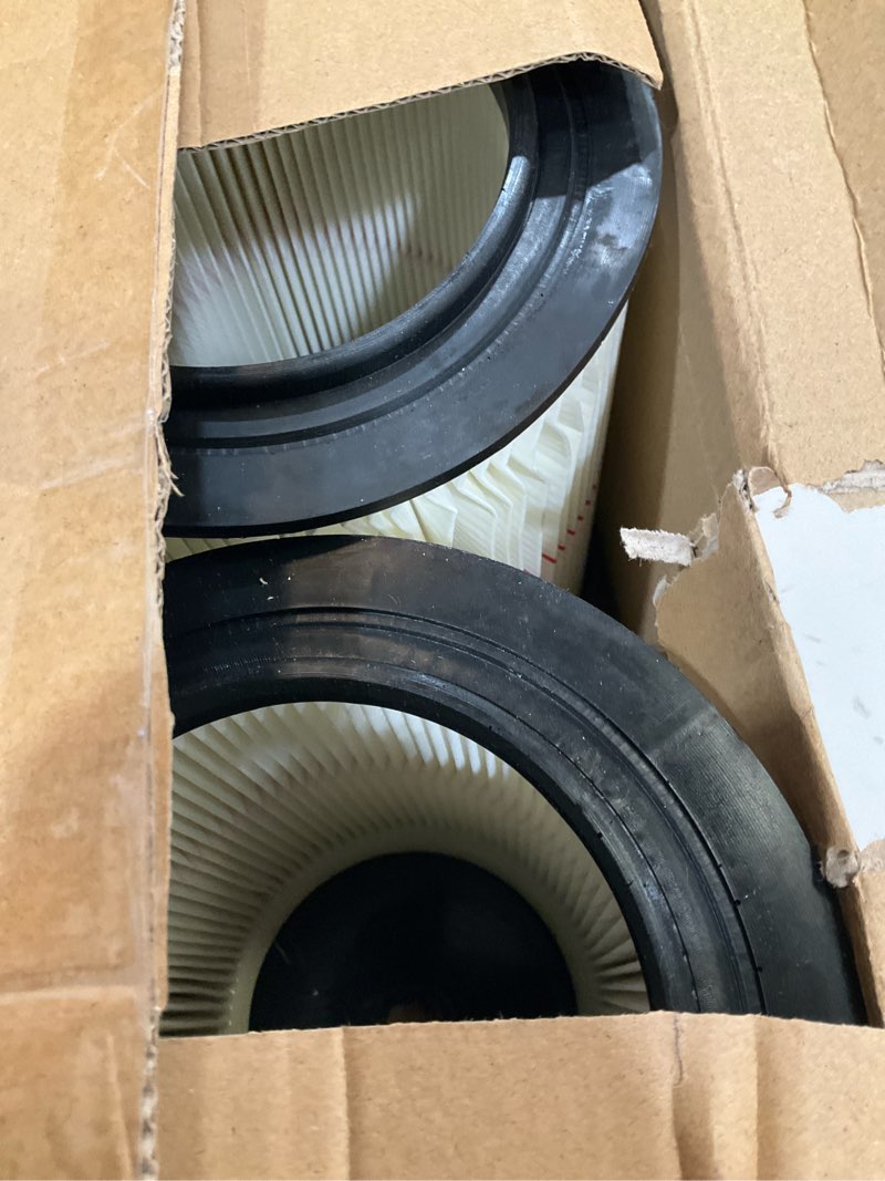 Condition photo showing New/Like New for 2 Pack 17816 Filter for Craftsman Shop Vac Wet/Dry 5 6 8 12 16 32 Gallon,9-17816 Red Stripe Vacuum Replacement Filters