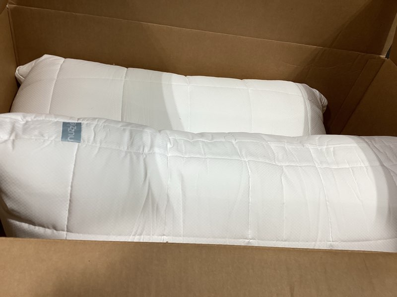 Condition photo showing Good Condition for nuzzle pillows king size set of 2 adjustable firm pillows, luxury hotel collection bed pillows – best adjust height soft cooling pillows for back, stomach and side sleepers