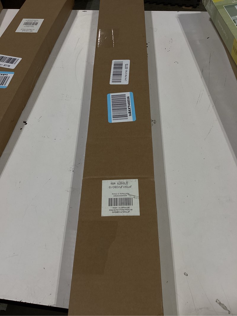 Condition photo showing Good Condition for lazblinds no tools no drill cordless 1" vinyl mini blinds, 100% blackout blinds for indoor windows, room darkening privacy window blinds and shades for interior, 30" w x 48" h, white white 30" w x 48" h