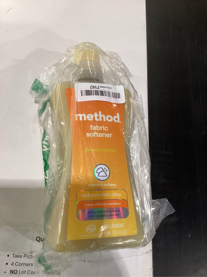 method fabric softener ginger mango