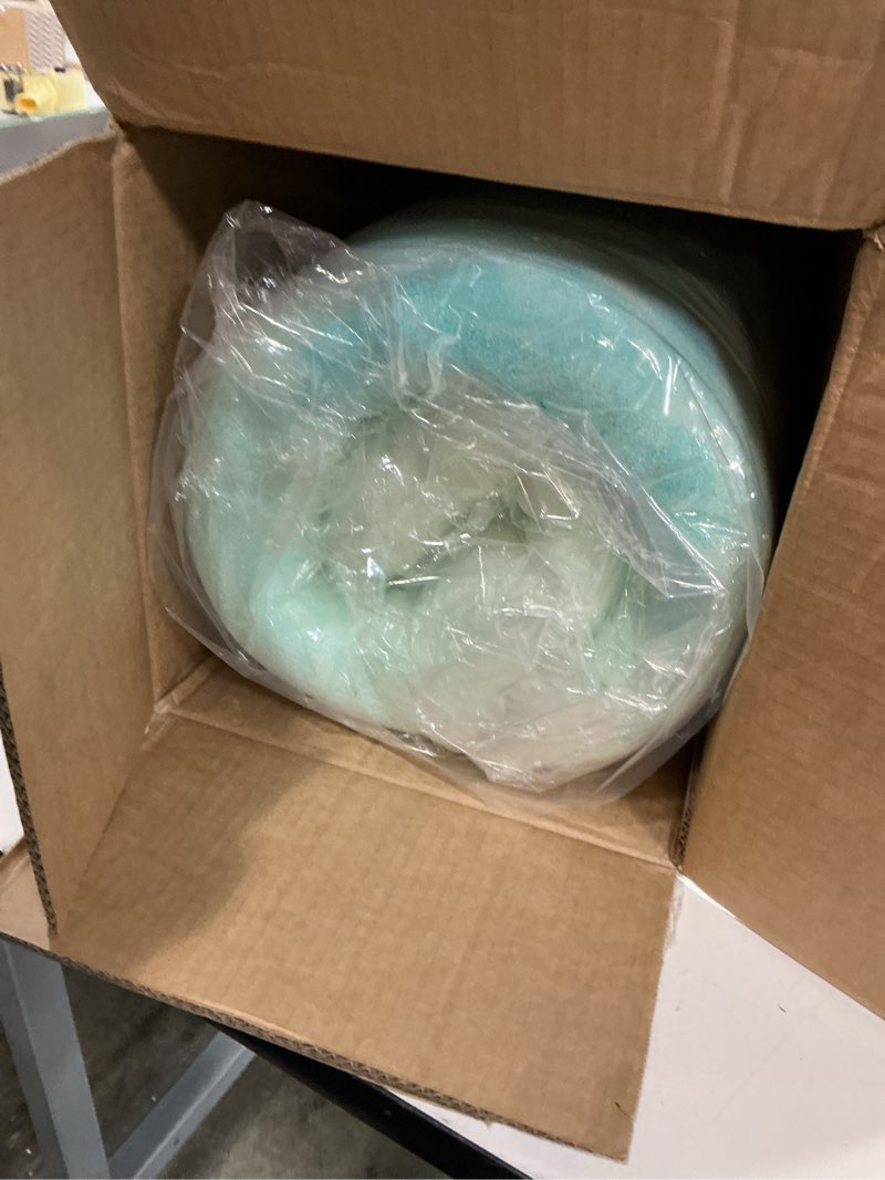 Condition photo showing New/Like New for sweetcrispy memory foam mattress topper full, 4 inch thick gel infused cooling toppers pad for full size bed, sleeper sofa, rv, camper, certipur us certified, ventilated and breathable, blue