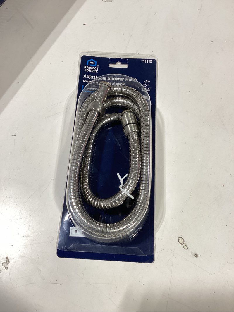 Condition photo showing Good Condition for project source chrome 84-in shower hose (0.5-in-id)