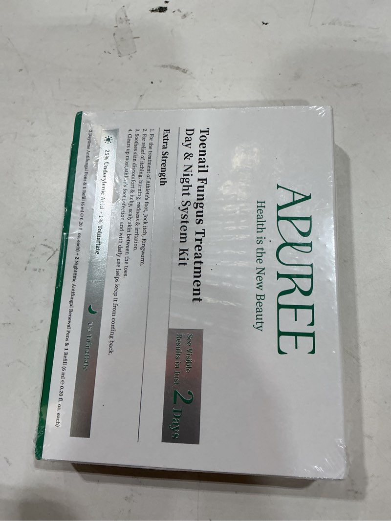 Condition photo showing New/Like New for apuree antifungal pen extra strength: 25% undecylenic acid 1% tolnaftate | 6pcs day & night care nail fungus pen | fungal nail treatment repair for damaged yellow discolored thick nails