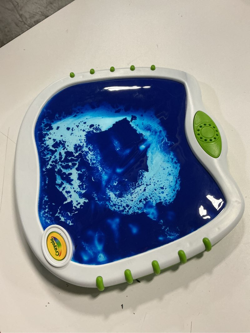 Condition photo showing Good Condition for crayola toddler touch lights, musical sensory toys for toddlers, holiday, light up drawing pad, mess free painting, travel activity, 2+