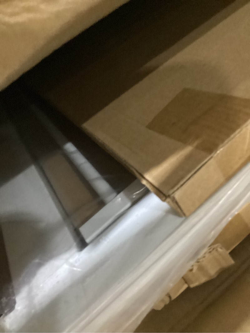 Condition photo showing Good Condition for Fairy Baby 40.5" Extra Tall Baby Gate No Drill, 65.8"-72.2" Extra Wide Large Dog Gate, Pressure Mounted Walk Through Adjustable Tension Safety Gate, Auto Close Child Pet Gate for Stairs Doorway, White