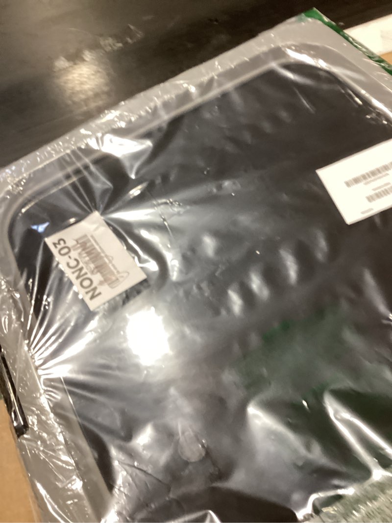 Condition photo showing Good Condition for iris usa pee pad holder - extra-small sized dog & puppy pee pads, secured latches, non-skid feet, high polish finish for easy cleaning, leak protection, fits 14"x17" pad puppy & toy breeds, dark grey 14" x 17" dark gray