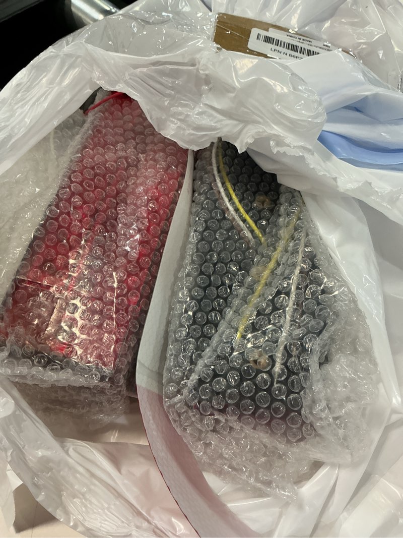 Condition photo showing As Is for boat led trailer lights kit and light bar with wiring harness combined stop, tail lights, amber trailer marker lights, boat trailer for camper truck snowmobile classic