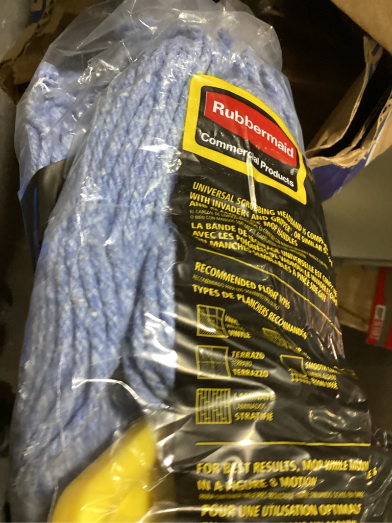 Condition photo showing New/Like New for rubbermaid commercial products blend non-wringing string wet mop