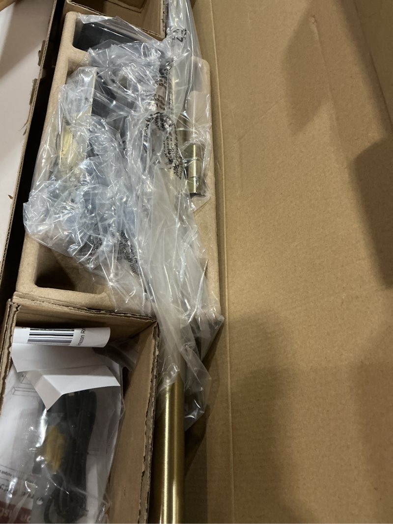Condition photo showing Good Condition for wireless picture lights rechargeable gallery lighting battery picture frame light with remote and timer, adjustable art light for paintings, portraits, antique bronze finish 24'' inch 5w 2700k antique bronze 24 inch