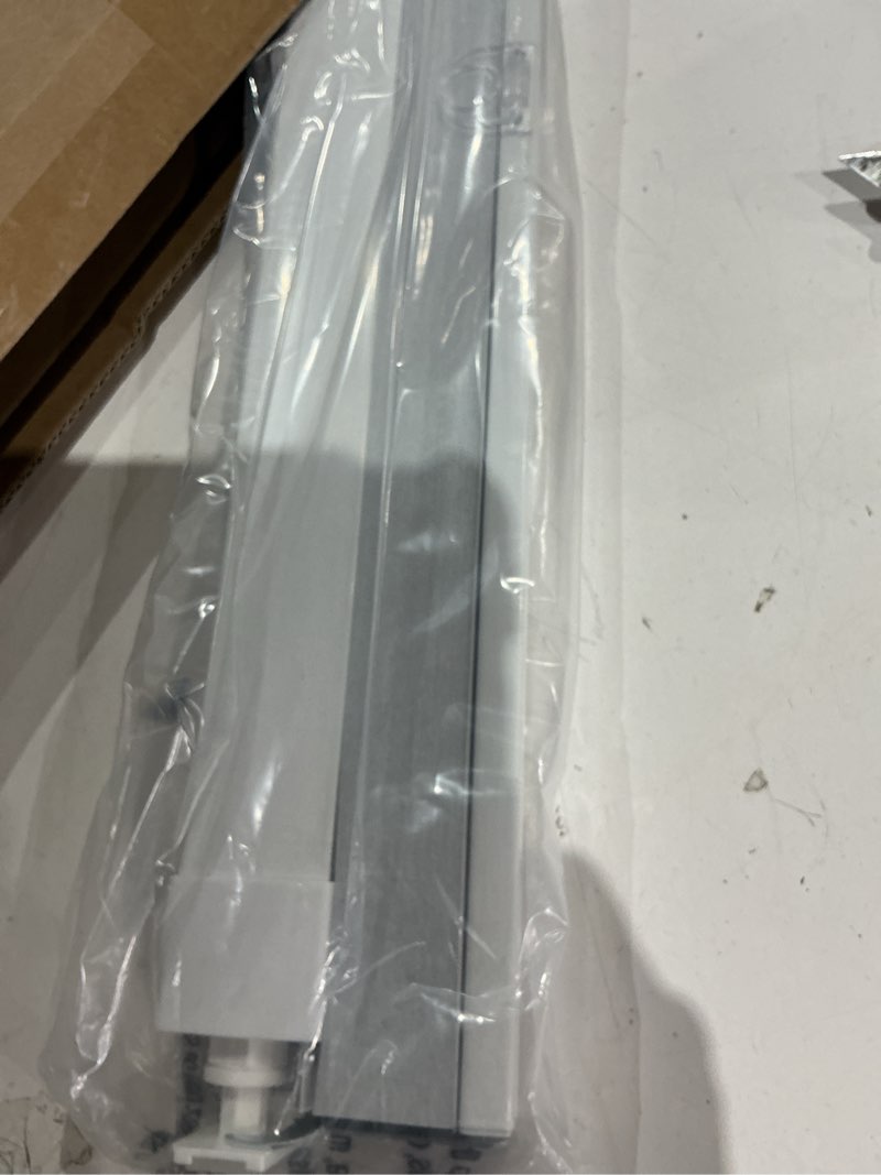 Condition photo showing Good Condition for lazblinds no tools no drill cordless cellular shades, blackout light blocking honeycomb shades for home, thermal insulation blinds for windows, 26" w x 48" h, white blackout-white 26" w x 48" h