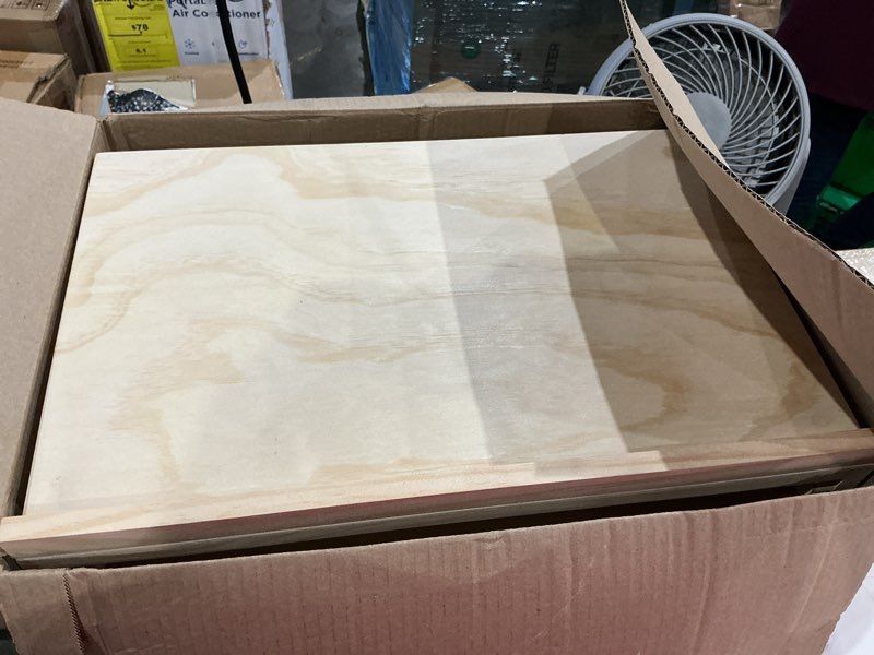 Condition photo showing As Is for falling in art 5-position wood drafting table easel drawing and sketching board,